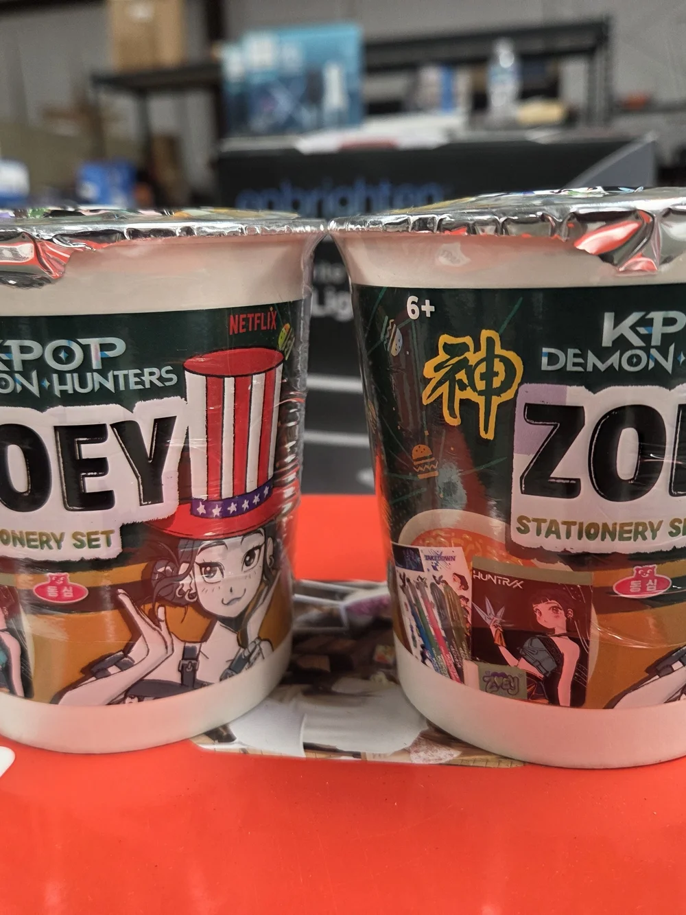 ZOEY Green KPOP Demon Hunters Stationery Set (2 Pack)